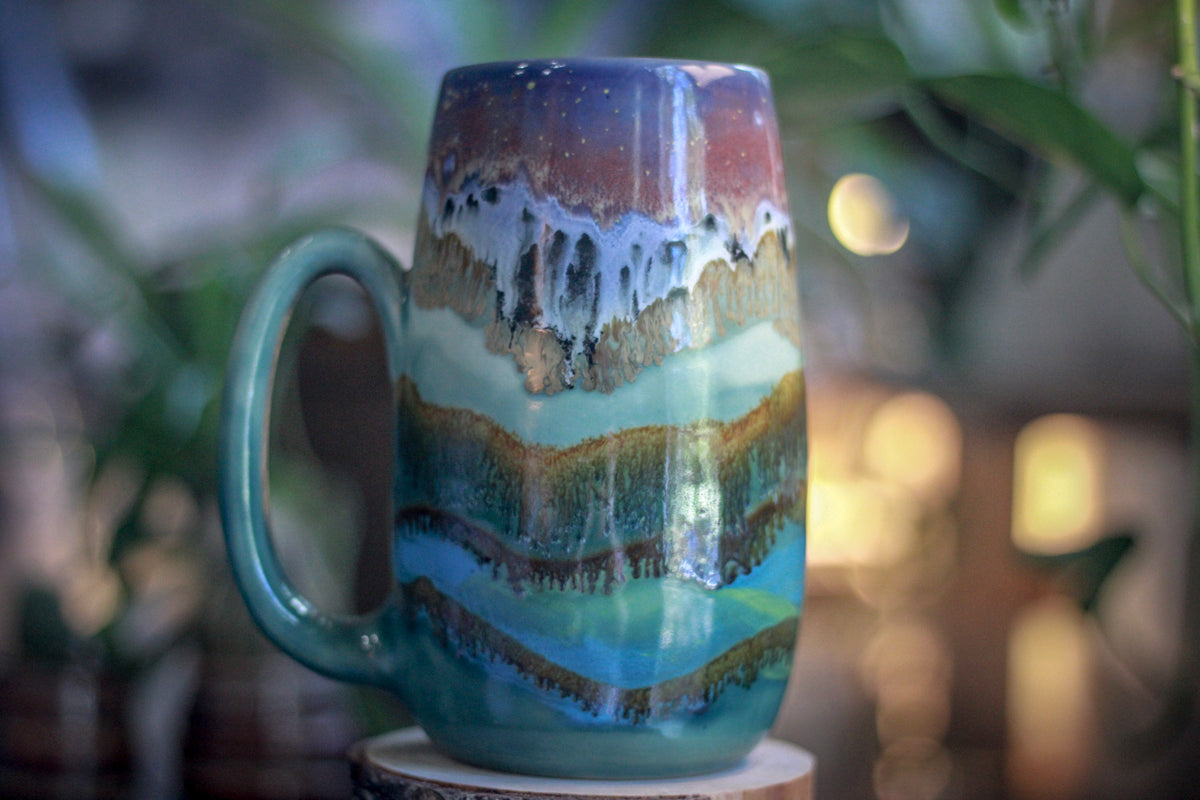 06-A Rocky Mountain Twilight Mug - TOP SHELF, 32 oz.