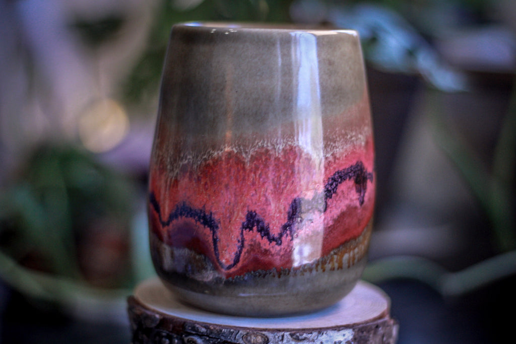 05-D Grey & Pink PROTOTYPE Mug, 17 oz.