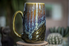 Load image into Gallery viewer, 06-E Mossy Wave Textured Mug, 19 oz.