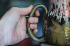 05-D Granny's Lace Barely Flared Textured Mug, 21 oz.