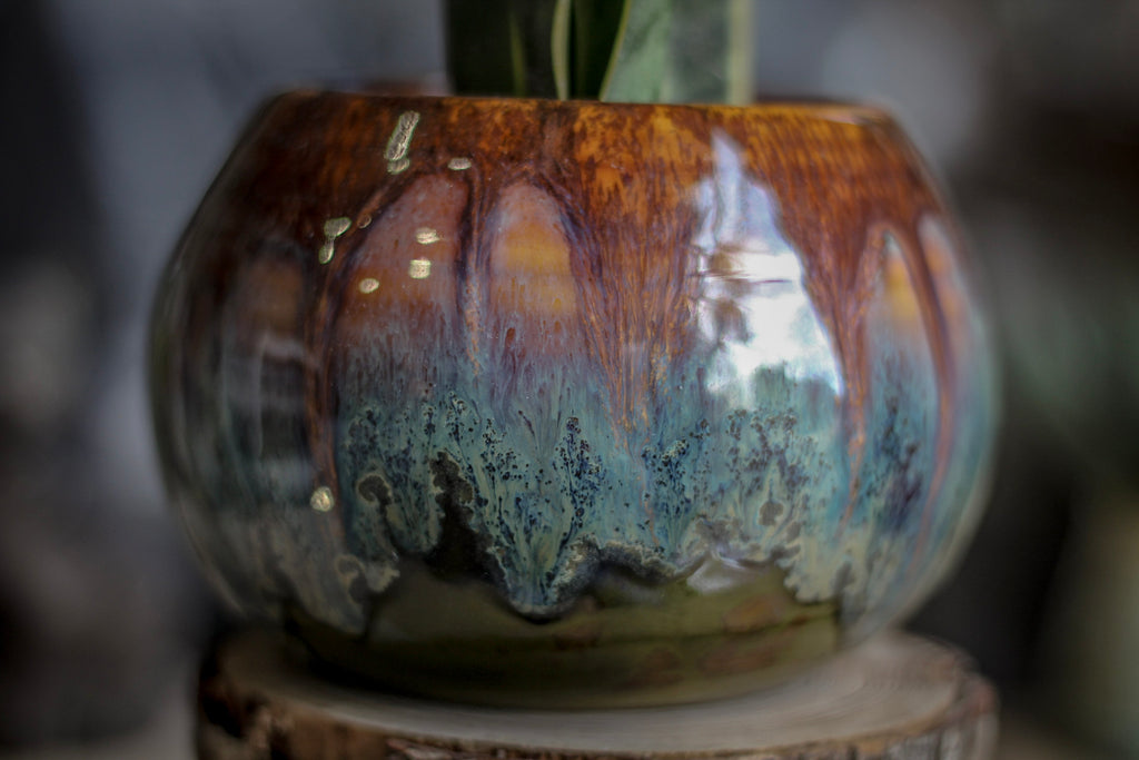 06-E Mossy Wave Variation Planter