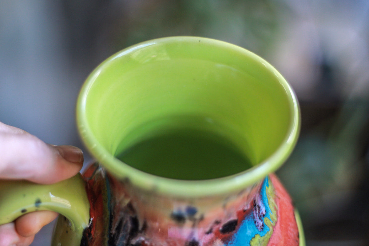 06-B Rainbow Grotto Flared Mug, 24 oz.