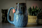 07-D New Wave Notched Textured Mug - ODDBALL, 28 oz. - 15% off