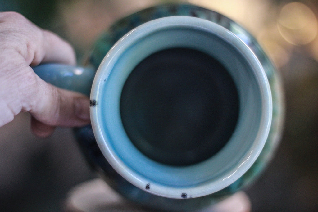 DRAWING WINNER: 05-B Champlain Falls Flared Acorn Mug - TOP SHELF MISFIT, 25 oz.