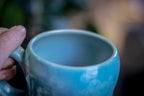 05-F Atlantean Jade Variation Gourd Mug, 13 oz.