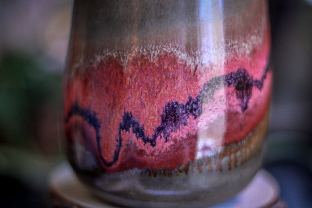 05-D Grey & Pink PROTOTYPE Mug, 17 oz.