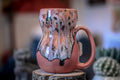 06-D Granny's Lace Notched Gourd Mug - MINOR MISFIT, 20 oz. - 10% off