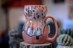 06-D Granny's Lace Notched Gourd Mug - MINOR MISFIT, 20 oz. - 10% off
