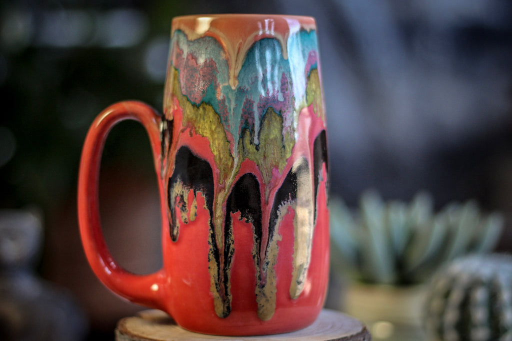 06-B Grotto Variation Notched Mug - TOP SHELF, 18 oz.