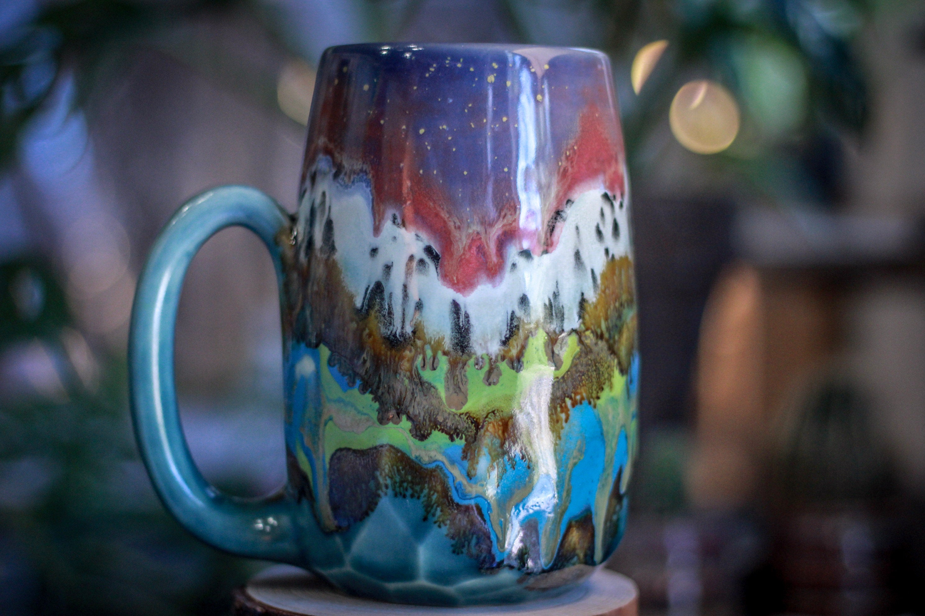 tall mug – night shift stoneware