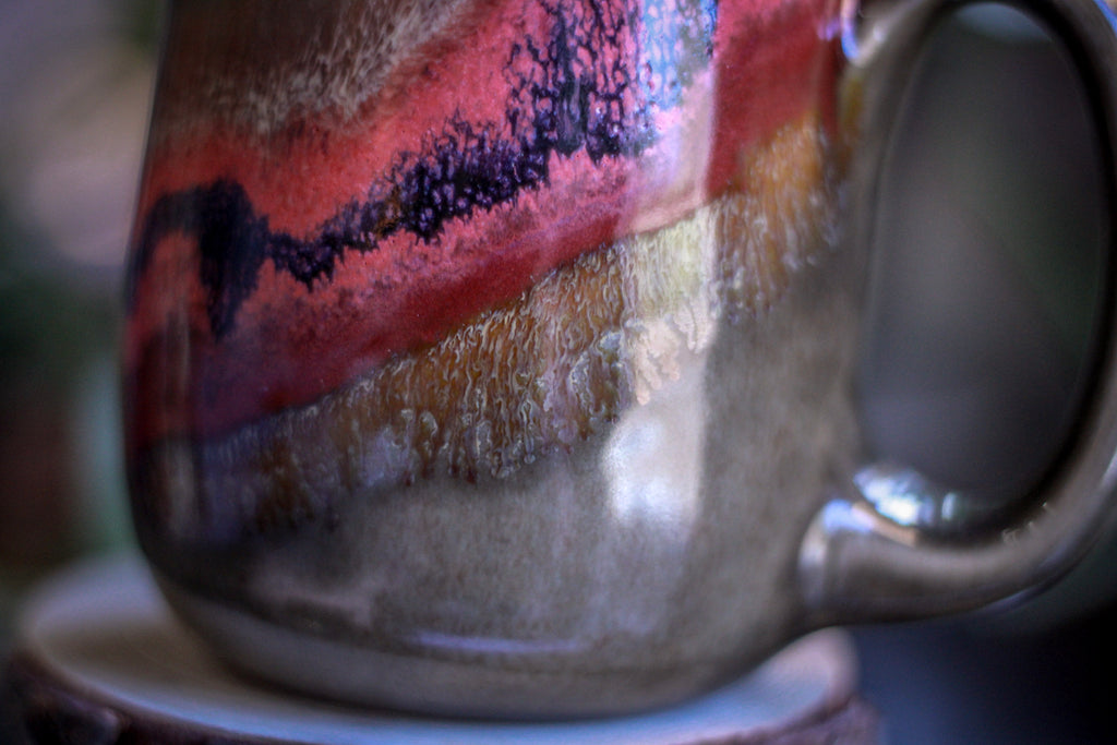 05-D Grey & Pink PROTOTYPE Mug, 17 oz.