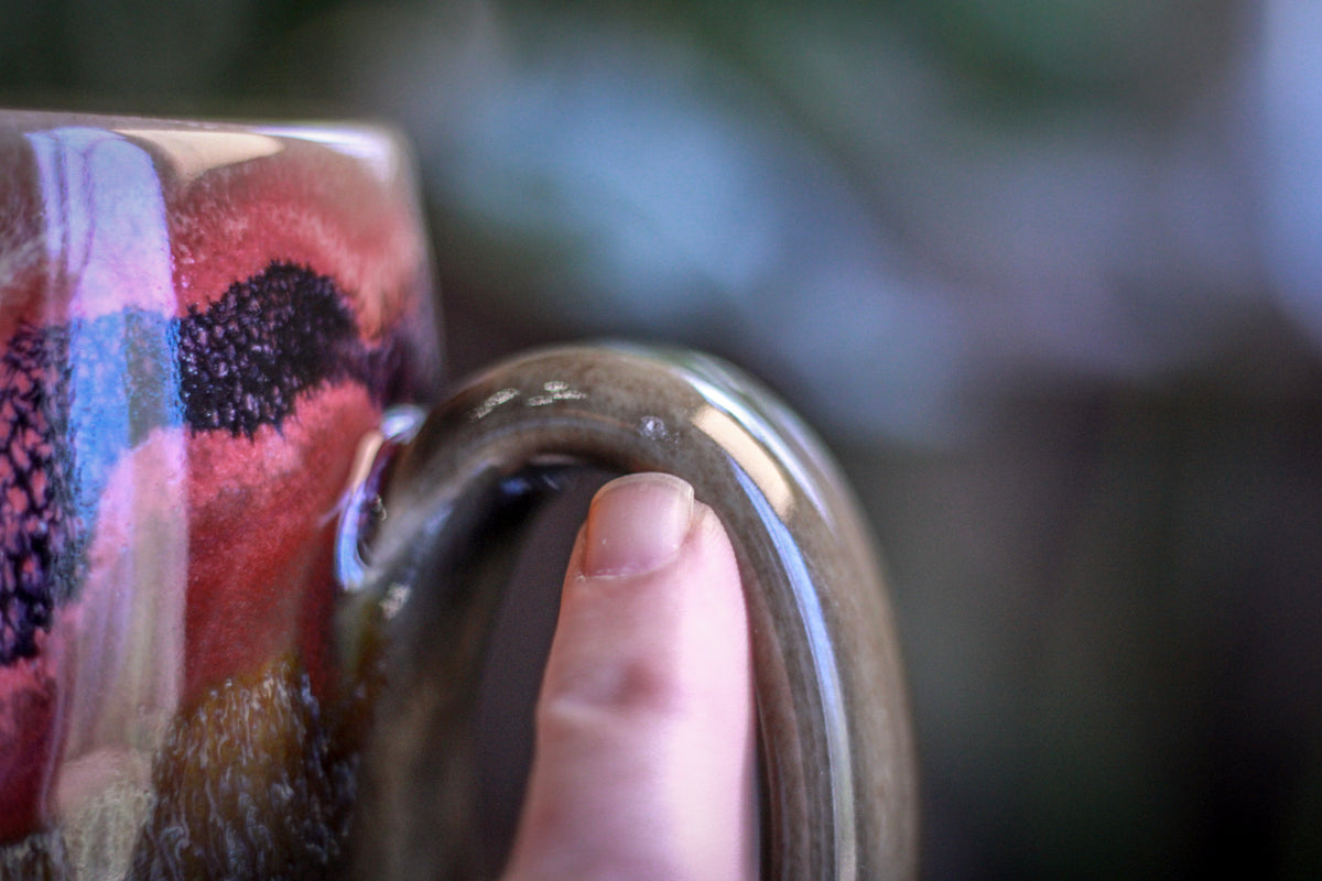 05-D Grey & Pink PROTOTYPE Mug, 17 oz.