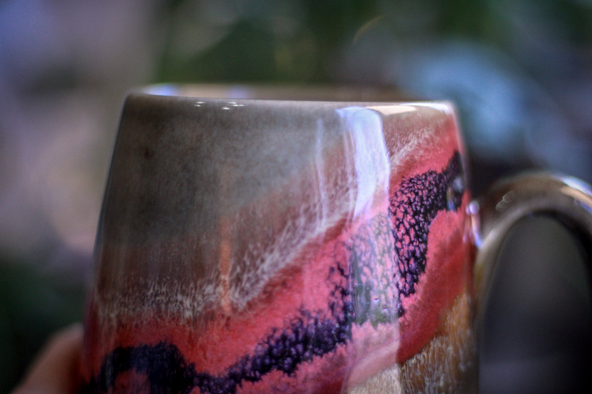 05-D Grey & Pink PROTOTYPE Mug, 17 oz.