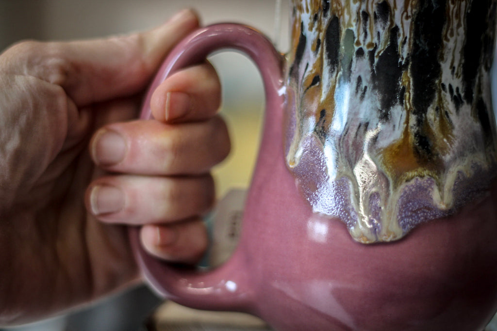 07-D PROTOTYPE Flared Notched Mug - MINOR MISFIT, 13 oz.