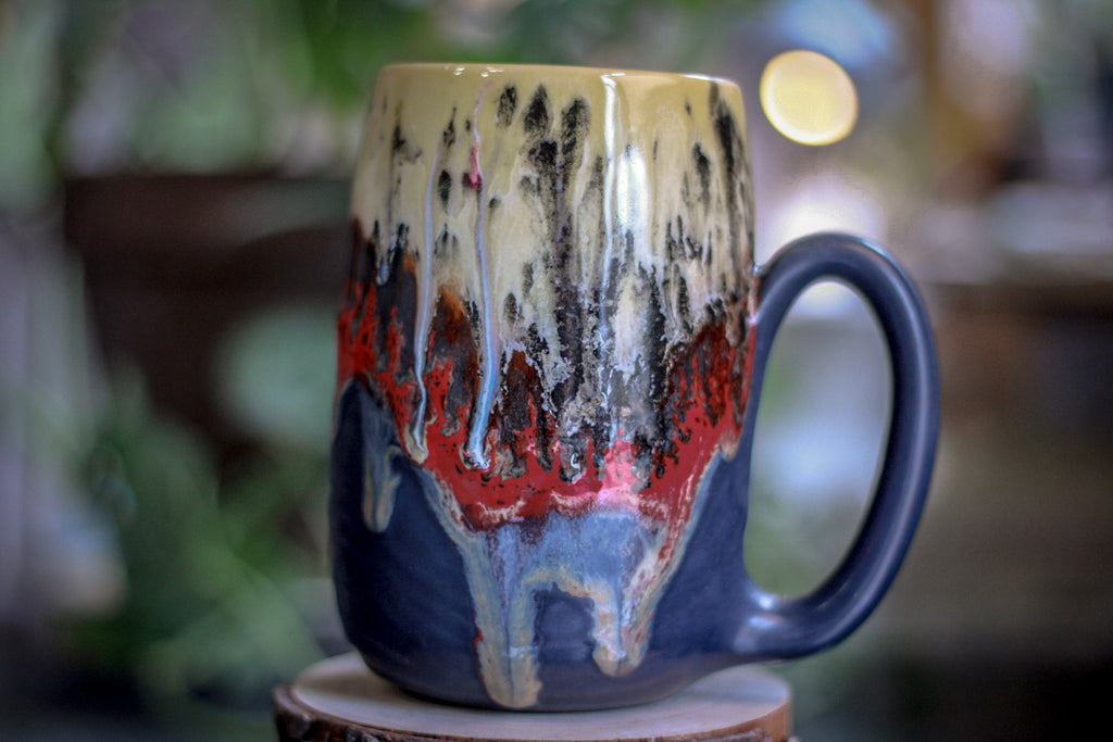06-C Blood Moon Textured Mug, 21 oz.