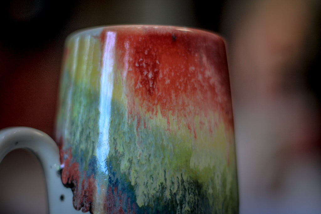 01-C Rainbow PROTOTYPE Mug - TOP SHELF, 21 oz.