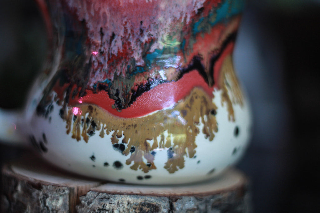 01-A+ Desert Rainbow PROTOTYPE Gourd Mug - TOP SHELF NEXT LEVEL, 20 oz.