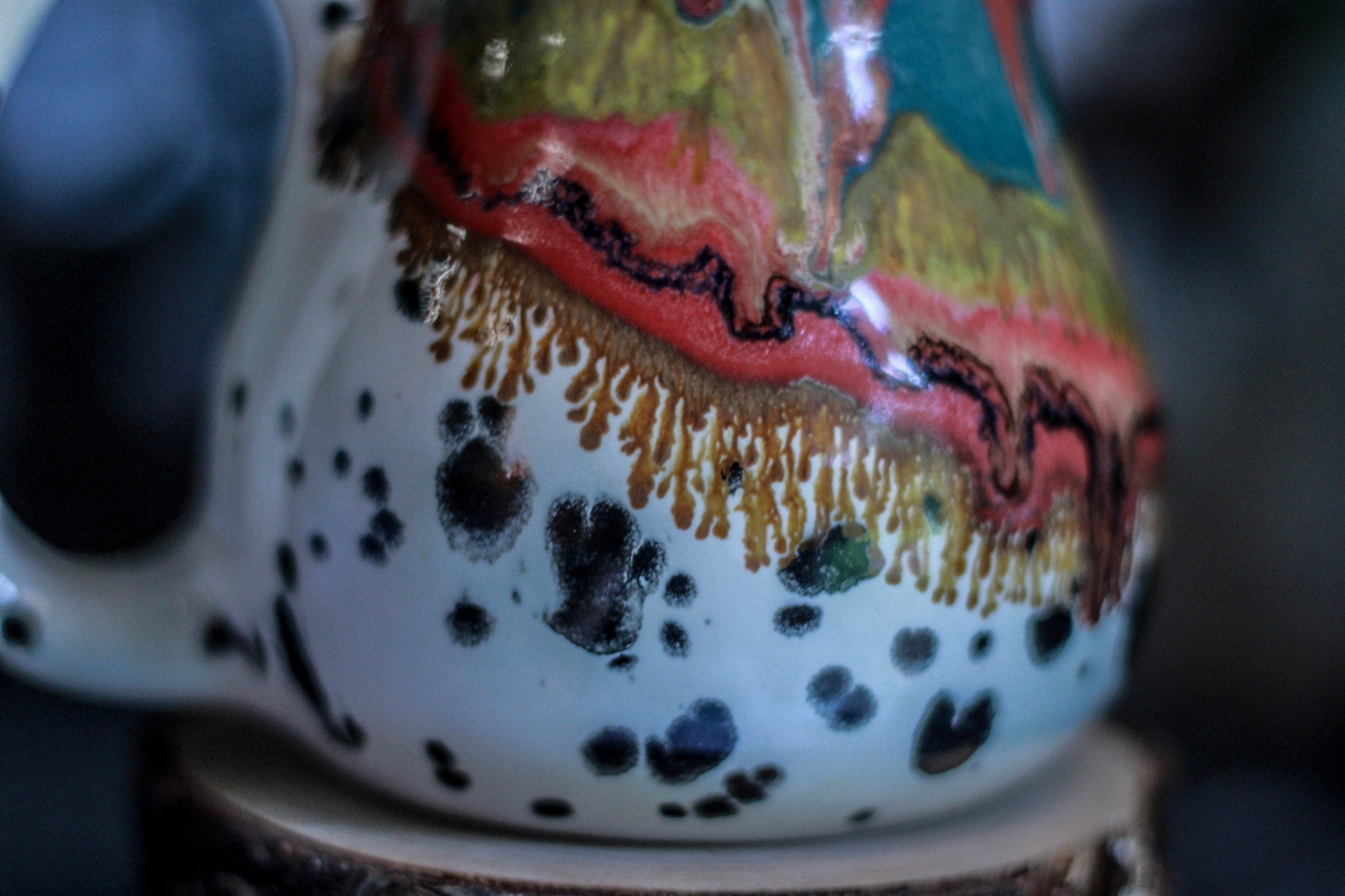 01-A Snowy Grotto Variation Flared Mug - TOP SHELF, 20 oz.