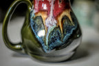 15-A Coral Mountain Meadow Flared Acorn Mug - TOP SHELF MISFIT, 21 oz.