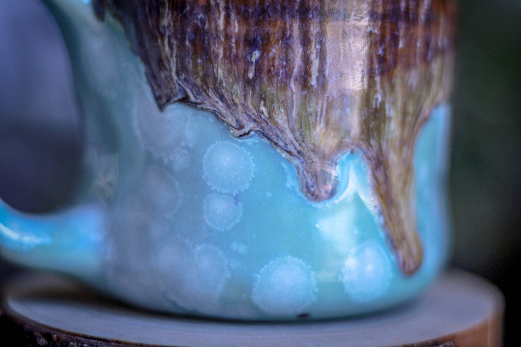 01-E Artic Wave Textured Mug, 10 oz.