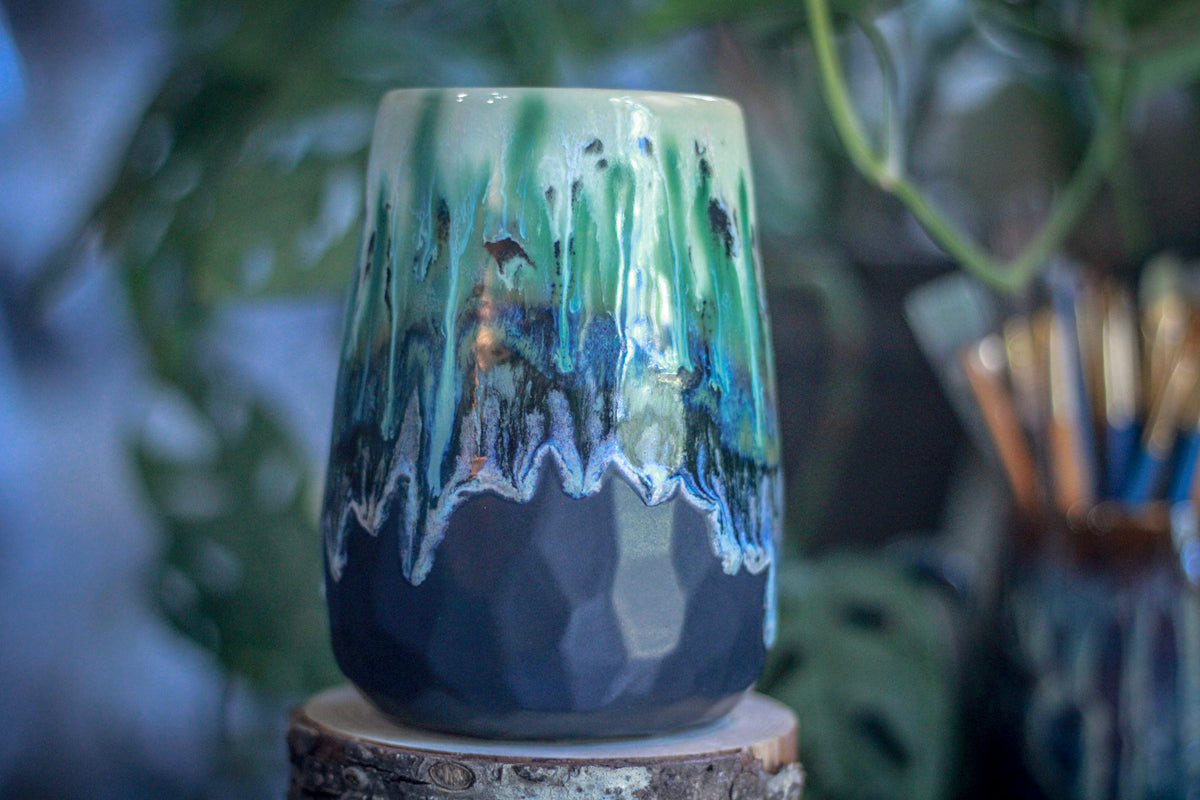 07-B Champlain Falls Crystal Stein Mug, 24 oz.