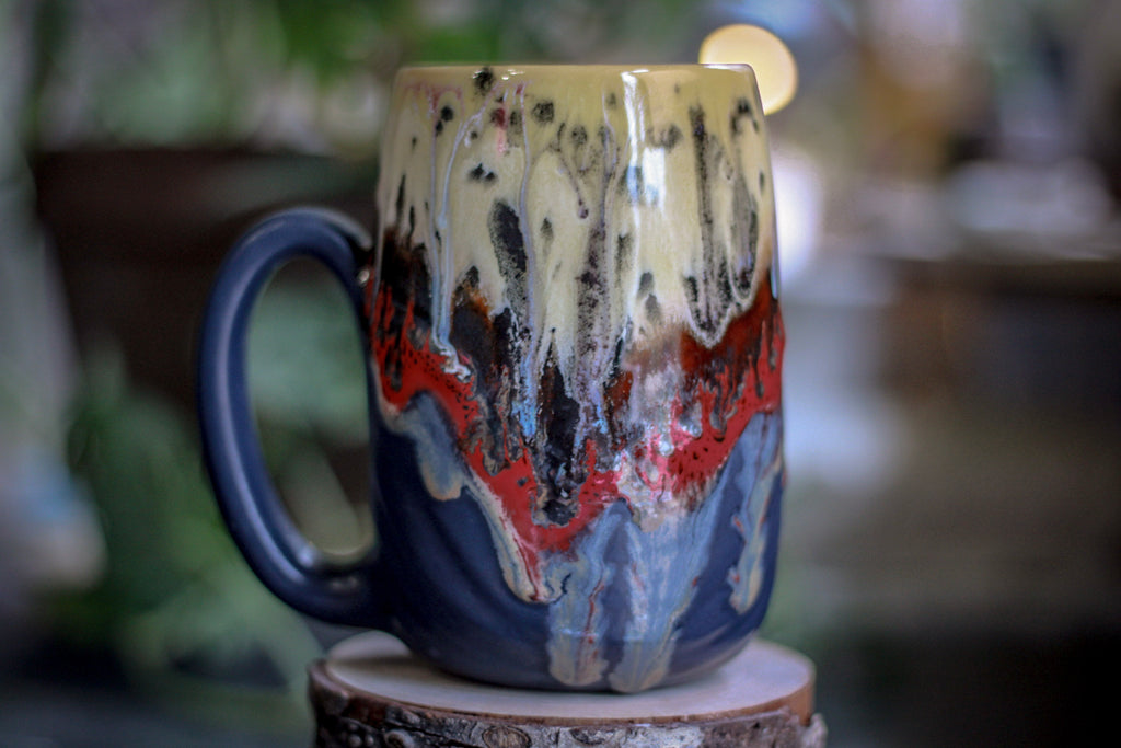06-C Blood Moon Textured Mug, 21 oz.
