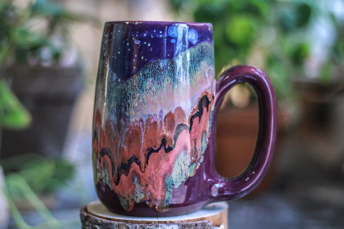 07-B Violet Twilight Mug - MINOR MISFIT, 25 oz. - 10% off