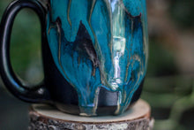 Load image into Gallery viewer, 13-C Turquoise Grotto Mug - MISFIT, 22 oz. - 35% off