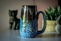 08-D New Wave Textured Mug, 18 oz.