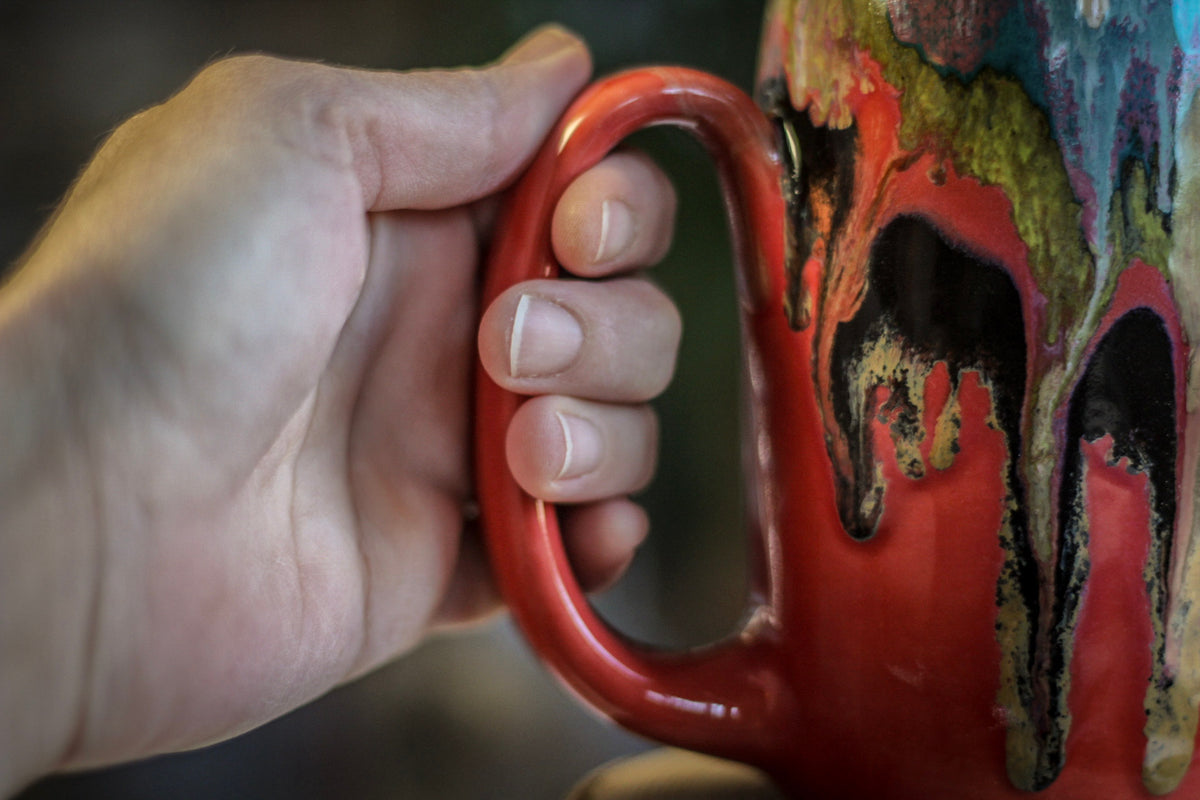 06-B Grotto Variation Notched Mug - TOP SHELF, 18 oz.
