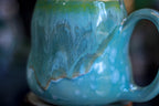 06-E Atlantean Jade Notched Squat Gourd Mug, 20 oz.