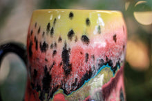 Load image into Gallery viewer, 05-B Desert Rainbow Notched Gourd Mug, 24 oz.