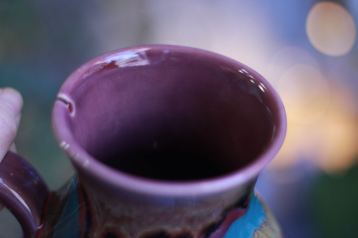 05-B Rainbow Grotto Flared Notched Mug, 22 oz.