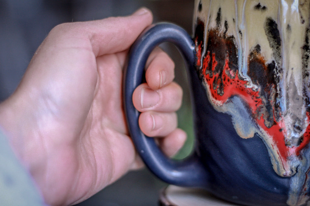 06-C Blood Moon Textured Mug, 21 oz.