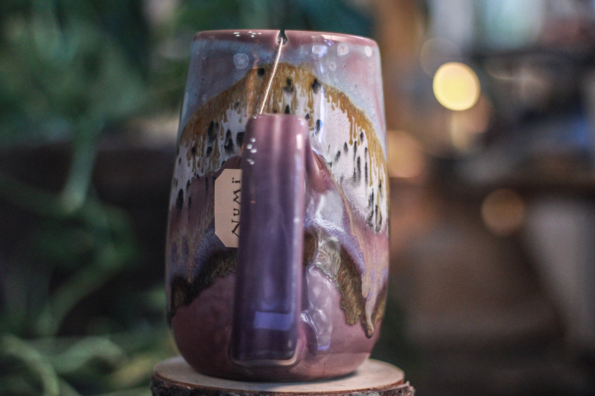 06-B Lavender Fields Notched Mug, 24 oz.