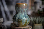 07-E Mossy Wave Vase - MINOR MISFIT, 20 oz. - 10% off