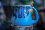 07-G Black & Blue Creamer Pitcher, 13 oz.