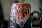 07-D Coral Meadow Textured Mug - ODDBALL, 17 oz. - 10% off