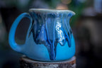 07-G Black & Blue Creamer Pitcher, 13 oz.