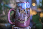 06-B Lavender Fields Notched Mug - MISFIT, 25 oz. - 15% off