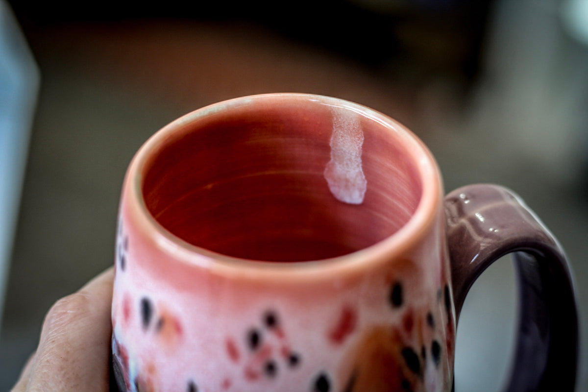 07-D Coral Meadow Textured Mug - ODDBALL, 17 oz. - 10% off