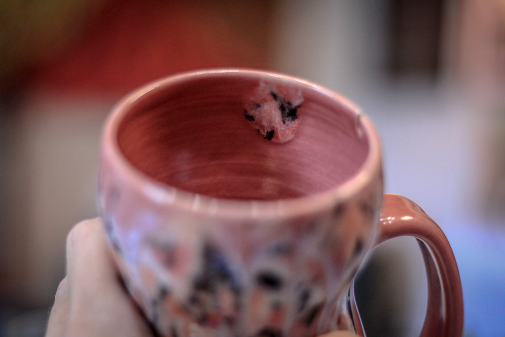 06-D Granny's Lace Notched Gourd Mug - MINOR MISFIT, 20 oz. - 10% off