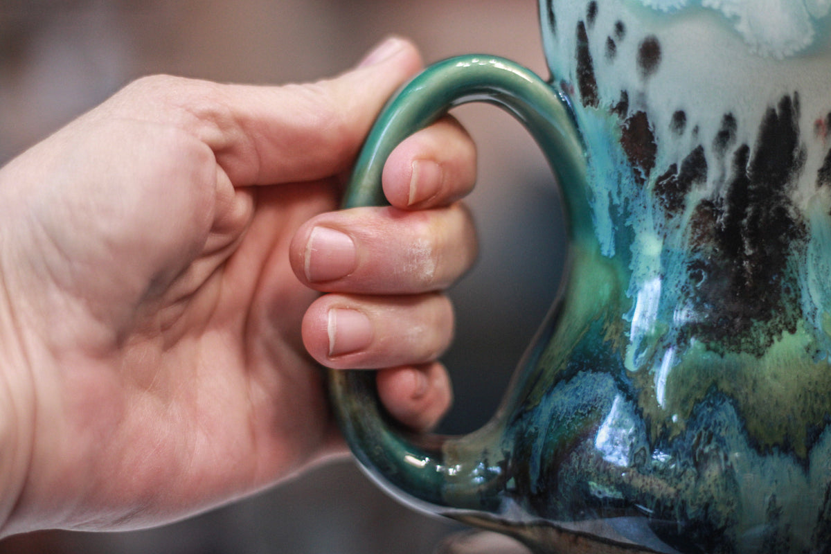 07-B Aspen PROTOTYPE Gourd Mug - TOP SHELF, 17 oz.