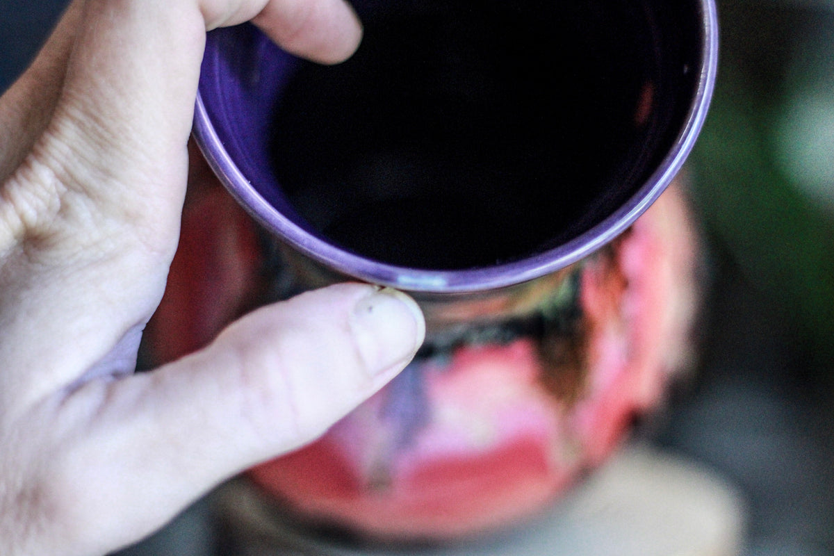 19-B Molten Strata Flared Mug - MINOR MISFIT, 25 oz. - 10% off