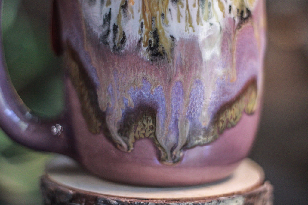 06-B Lavender Fields Notched Mug, 24 oz.