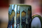 08-E Boreal Mist Notched Gourd Mug, 16 oz.