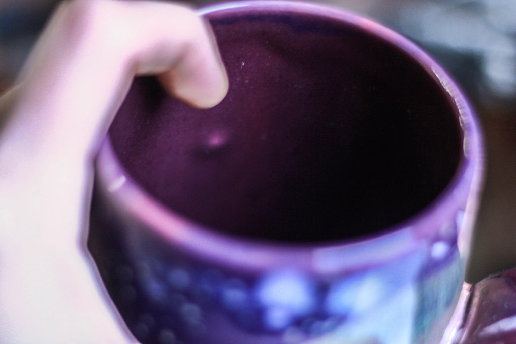 07-B Violet Twilight Mug - MINOR MISFIT, 25 oz. - 10% off