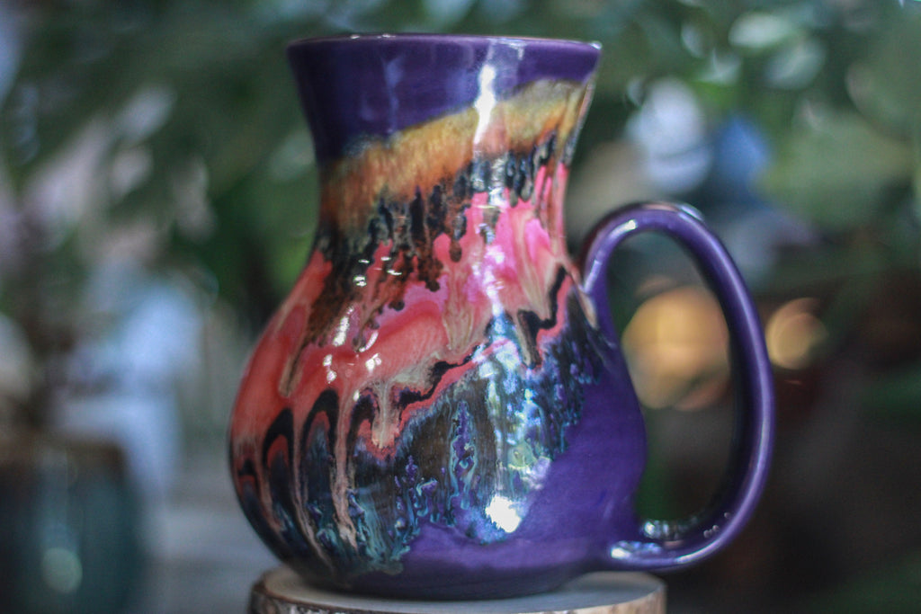 19-B Molten Strata Flared Mug - MINOR MISFIT, 25 oz. - 10% off