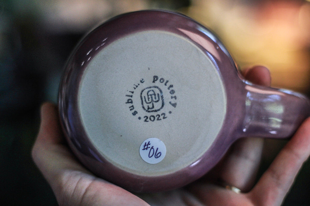 06-C Lavender Fields Mug - MISFIT, 23 oz. - 15% off