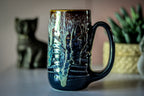 09-D New Wave Textured Stein Mug - MISFIT, 14 oz. - 10% off